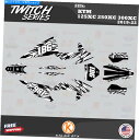 Graphics decal kit KTM 125xc、250xc、300xc 2019 2020 2021 2022 Twitch -white用のグラフィ...