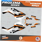 Graphics decal kit ホンダ・ナビのグラフィックキット（2016-2022）プロキシマオレンジ Graphics Kit for HONDA NAVI (2016-2022) PROXIMA-orange