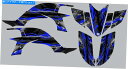 Graphics decal kit 2003年から2008年のグラフィックキットヤマハYFZ450 YFZ 450 ATVデカールステッカーエッチングカモ G...