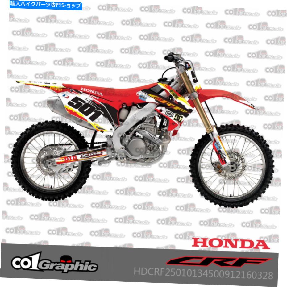 Graphics decal kit グラフィックスデカールステッカーホンダCRF250R 2010-2013 CRF450R 2009-2012用のフルキット GRAPHICS DECALS STICKERS FULL KIT FOR HONDA CRF250R 2010-2013 CRF450R 2009-2012