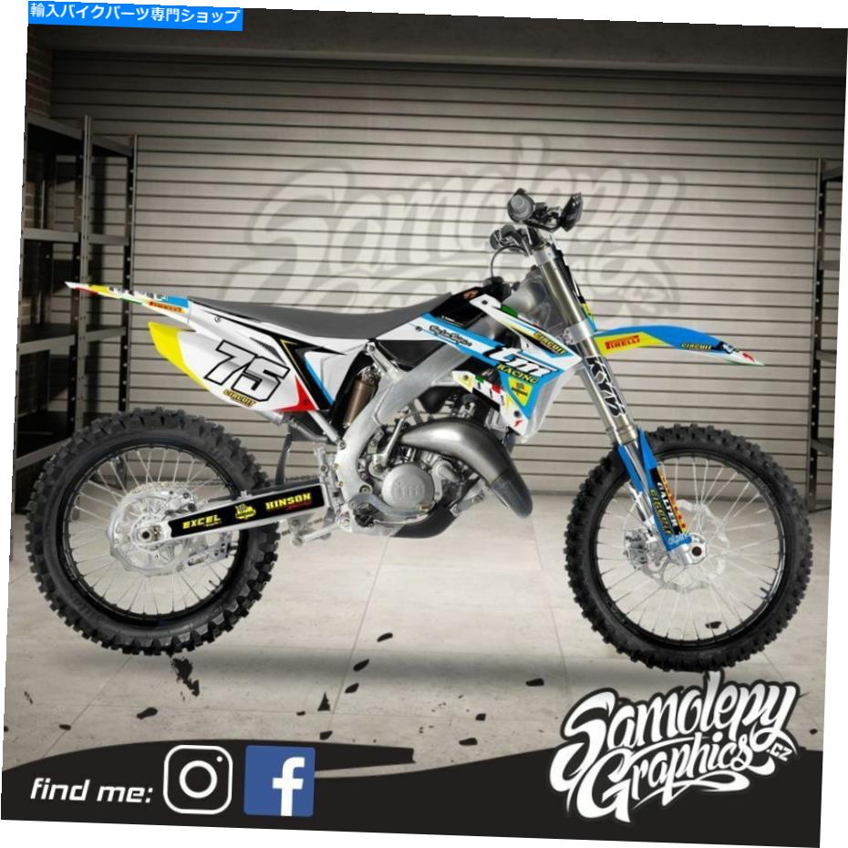 Graphics decal kit TM Racing MX 4stroke 2015-2019グラフィックスステッカーズキット TM Racing MX 4stroke 2015 - 2019 GRAPHICS STICKERS KIT