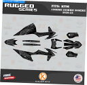 Graphics decal kit KTM 125EXC、250EXC、300EXC 2020 2021 2022 2023 2023 urugged-smo...