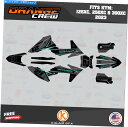 Graphics decal kit KTM 2ストローク125XC、250XC、300XC 2023 OGクルーチールシフト用のグラフィックキット Graph...