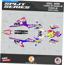 Graphics decal kit KTMのグラフィックキット150xc-W 250xc-W 300xc-W 2020 2021 2022 2023スプリット...