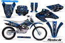 Graphics decal kit Honda XR80 XR100 XR 80 100 2001-2003グラフィックキットcreatorxデカールスパイダーックスブルー HONDA XR80 XR100 XR 80 100 2001-2003 GRAPHICS KIT CREATORX DECALS SPIDERX BLUE