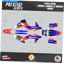 Graphics decal kit KTM MX 2ストローク125SX 250SX&300SX 2023 PRESTIGE-RED用のグラフィックキット G...