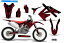 Graphics decal kit ۥCRF 450RȥХեåƥååȥǥåMX 2009-2012 Havoc Red Honda CRF 450R Dirt Bike Graphic Sticker Kit Decal Wrap MX 2009-2012 HAVOC RED