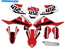 Graphics decal kit 2021-2023 MC 65 Mill Red Senge Graphics KitとGasgasと互換性 2021-2023 MC 65 MILL Red Senge Graphics Kit Compatible with GASGAS