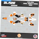 Graphics decal kit KTMのグラフィックキット2ストローク125xc 250xc 300xc 2023 Blaze-Orange Graphics Kit for KTM 2-stroke 125XC, 250XC 300XC 2023 Blaze-Orange