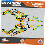 Graphics decal kit ホンダ・ナビのグラフィックキット（2016-2022）Invasion-Teal Graphics Kit for HONDA NAVI (2016-2022) Invasion-Teal