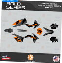 Graphics decal kit KTMエンデューロのグラフィックキット200xc-W、250xc-W、300xc-W(2012)Bold-Org Shif...