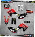 Graphics decal kit ホンダCRF 125-2013-2018フルカスタムグラフィックキットパイロスタイルステッカーデカール Honda CRF 125 - 2013 - 2018 Full Custom Graphic Kit PYRO STYLE stickers decal