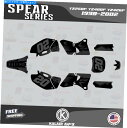 Graphics decal kit ヤマハYZ250F YZ400F YZ426F 1998-2002槍のグラフィックキット Graphics Kit for YAMAHA YZ250F YZ400F YZ426F 1998-2002 Spear - Smoke