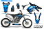 Graphics decal kit ۥCRF 450RȥХեåƥååȥǥåMX 2009-2012ޥꥹ֥롼 Honda CRF 450R Dirt Bike Graphic Sticker Kit Decal Wrap MX 2009-2012 MALICE BLUE