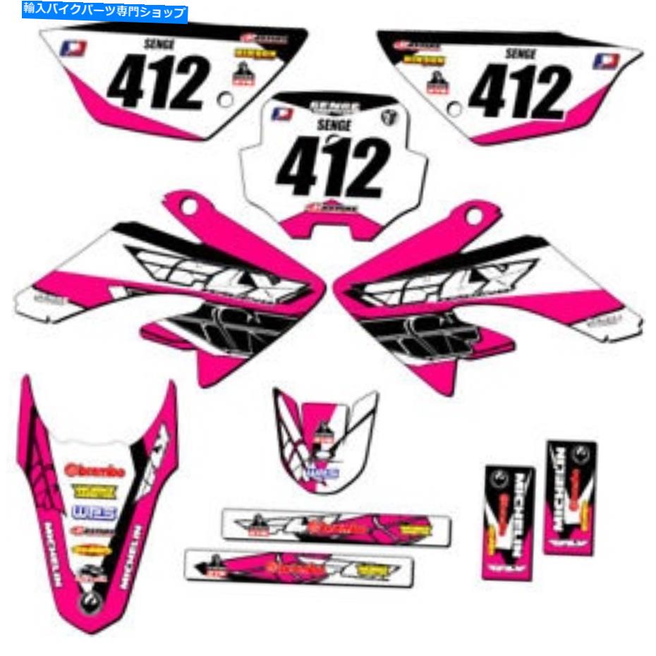 2011-2016 CRF 80 13 FLY Pink Senge Graphics Kit Compatible with HondaカテゴリGraphics decal kit状態新品メーカー車種発送詳細全国一律 送料無料 （※北海道、沖縄、離島は省く）商品詳細輸入商品の為、英語表記となります。Condition: NewType: Decal KitMPN: RSGDBHON004PNK026Brand: Senge Graphics IncPlacement on Vehicle: All 4 SidesCountry/Region of Manufacture: United StatesFinish: GlossyMaterial: VinylAttachment Type: Self-AdhesiveVintage Part: NoUniversal Fitment: NoPersonalize: YesManufacturer Part Number: 2011 2012 2013 2014 2015 2016《ご注文前にご確認ください》■海外輸入品の為、NC・NRでお願い致します。■取り付け説明書は基本的に付属しておりません。お取付に関しましては専門の業者様とご相談お願いいたします。■通常2〜4週間でのお届けを予定をしておりますが、天候、通関、国際事情により輸送便の遅延が発生する可能性や、仕入・輸送費高騰や通関診査追加等による価格のご相談の可能性もございますことご了承いただいております。■海外メーカーの注文状況次第では在庫切れの場合もございます。その場合は弊社都合にてキャンセルとなります。■配送遅延、商品違い等によってお客様に追加料金が発生した場合や取付け時に必要な加工費や追加部品等の、商品代金以外の弊社へのご請求には一切応じかねます。■弊社は海外パーツの輸入販売業のため、製品のお取り付けや加工についてのサポートは行っておりません。専門店様と解決をお願いしております。■大型商品に関しましては、配送会社の規定により個人宅への配送が困難な場合がございます。その場合は、会社や倉庫、最寄りの営業所での受け取りをお願いする場合がございます。■輸入消費税が追加課税される場合もございます。その場合はお客様側で輸入業者へ輸入消費税のお支払いのご負担をお願いする場合がございます。■商品説明文中に英語にて”保証”関する記載があっても適応はされませんのでご了承ください。■海外倉庫から到着した製品を、再度国内で検品を行い、日本郵便または佐川急便にて発送となります。■初期不良の場合は商品到着後7日以内にご連絡下さいませ。■輸入商品のためイメージ違いやご注文間違い当のお客様都合ご返品はお断りをさせていただいておりますが、弊社条件を満たしている場合はご購入金額の30％の手数料を頂いた場合に限りご返品をお受けできる場合もございます。(ご注文と同時に商品のお取り寄せが開始するため)（30％の内訳は、海外返送費用・関税・消費全負担分となります）■USパーツの輸入代行も行っておりますので、ショップに掲載されていない商品でもお探しする事が可能です。お気軽にお問い合わせ下さいませ。[輸入お取り寄せ品においてのご返品制度・保証制度等、弊社販売条件ページに詳細の記載がございますのでご覧くださいませ]&nbsp;