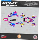 Graphics decal kit KTM 125 200 250 300 450 500EXC(2012-2013)Split-Pinkのグラフィックキット...
