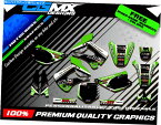 Graphics decal kit KX 85 100 Kawasaki Motocross MX ATV Quad Graphicsフルデカールキットデコ KX 85 100 KAWASAKI MOTOCROSS MX ATV QUAD GRAPHICS FULL DECAL KIT DECO