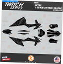 Graphics decal kit KTM 125xc、250xc、300xc 2019 2020 2021 2022 Twitch -Smoke Graph...