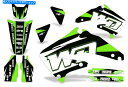 Graphics decal kit ホンダCRF450RデカールグラフィックスキットダートバイクラップステッカーCRF450 02-04 WDグリーン Honda CRF450R Decal Graphics Kit Dirt Bike Wrap Sticker CRF450 02-04 WD Green