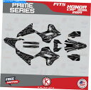 Graphics decal kit ホンダCRF300L CRF 300L 2021プライムスモーク用のグラフィックキット Graphics Kit for ...
