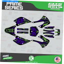 Graphics decal kit 川崎KX85 KX100のグラフィックキット（2001-2013）KX 85 KX 100 Prime-Purple Graphics Kit for Kawasaki KX85 KX100 (2001-2013) KX 85 KX 100 prime-purple