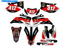 Graphics decal kit 2007-2011 WR 450 f ricochetブラックセンゲグラフィックスキットヤマハと互換性 2007-2011 WR 450 F RICOCHET Black Senge Graphics Kit Compatible with Yamaha