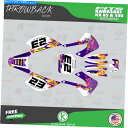 Us Custom Parts Shop USDM㤨Graphics decal kit KX85 KX100Υեååȡ2001-2013KX 85 KX 100֤ - 翧 Graphics Kit for Kawasaki KX85 KX100 (2001-2013KX 85 KX 100 Throwback - PurpleפβǤʤ66,990ߤˤʤޤ