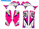 Graphics decal kit 1984-1990 LT 50 13フライピンクセンゲグラフィックスキットスズキと互換性 1984-1990 LT 50 ...