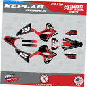 Graphics decal kit ホンダCRF300L CRF 300L 2021 KEPLAR-BLACKのグラフィックキット Graphics Kit ...