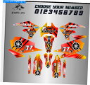 Graphics decal kit グラフィックキットデカールデコール装飾2014 -2017 Yamaha YZ 450F 2016 2015 GRAPHICS KIT DECALS DECO DECOR 2014 -2017 YAMAHA YZ 450F 2016 2015