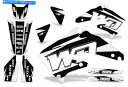 Graphics decal kit ホンダCRF450RデカールグラフィックスキットダートバイクラップステッカーCRF450 02-04 WDホワイト Honda CRF450R Decal Graphics Kit Dirt Bike Wrap Sticker CRF450 02-04 WD White