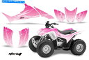 Graphics decal kit ATVグラフィックキットクアッドデカールステッカーラップホンダTRX90 2006-2018スターレットピンク ATV Graphics Kit Quad Decal Sticker Wrap For Honda TRX90 2006-2018 STARLETT PINK