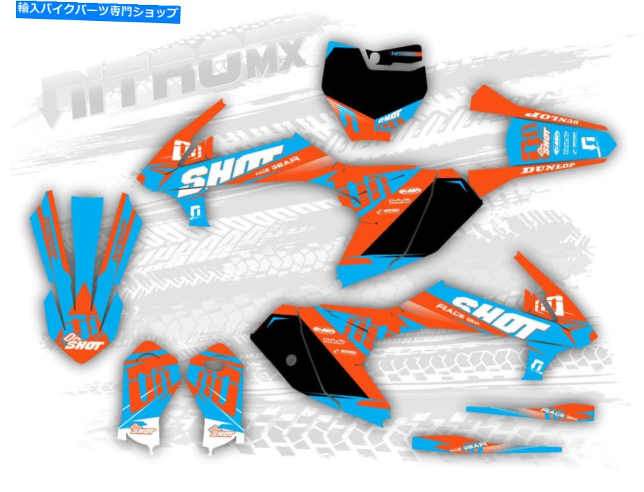 Graphics decal kit KTM SX 65 SX65 2016 2017 2018 2019 2020 2021 2022グラフィックキットデカールNITROMX KTM SX 65 SX65 2016 2017 2018 2019 2020 2021 2022 Graphic Kit Decals by NitroMX