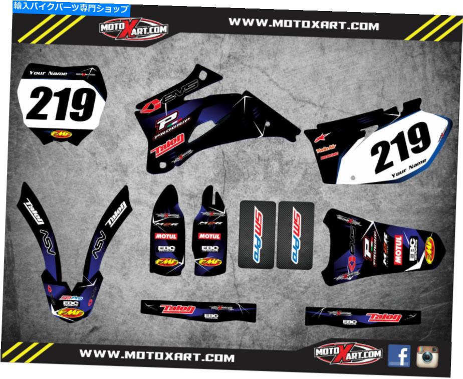 Graphics decal kit ヤマハYZF 450-2009ステッカーフルカスタムグラフィックキット有刺鉄線デカール Ya..