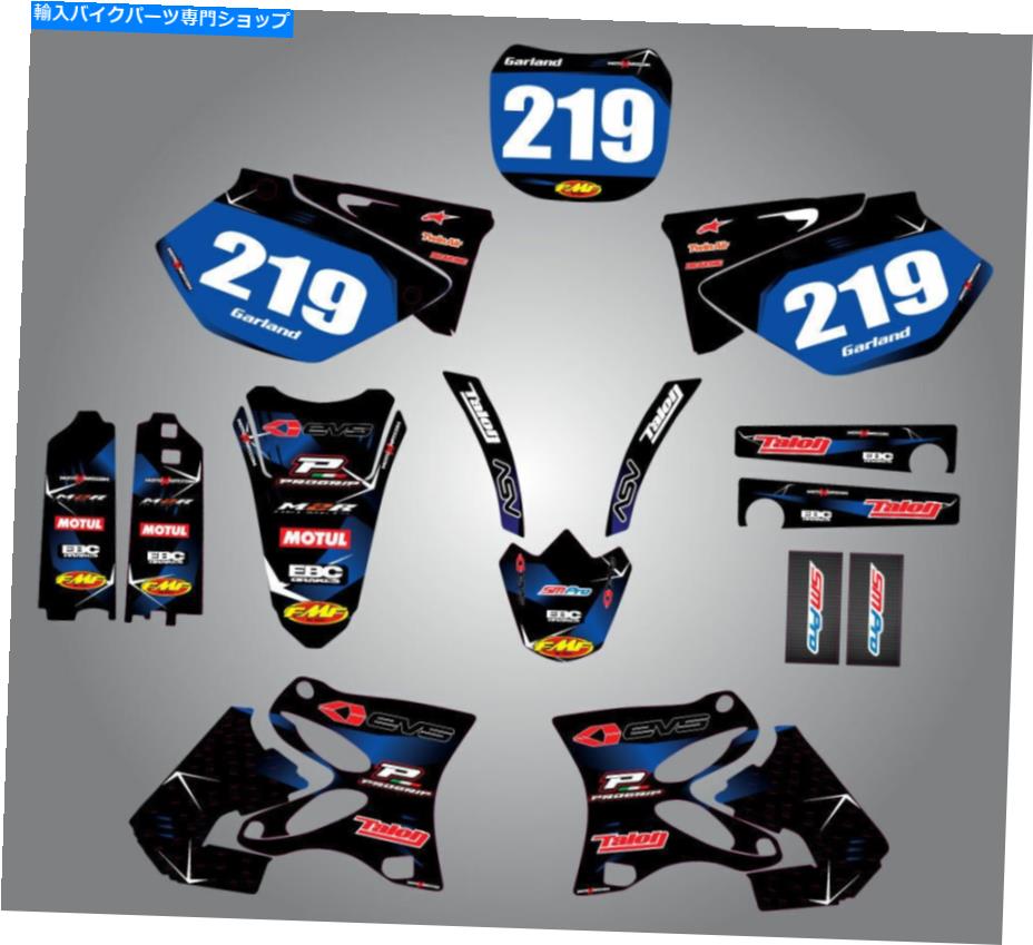 Graphics decal kit ヤマハYZF 450 2003-2005フルカスタムグラフィックキット有刺鉄線ステッカー/デカ..