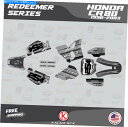 Graphics decal kit ホンダCR 80のグラフィックキット1998-2003 CR80 Redeemer-Smoke Graphics Kit for Honda CR 80 1998-2003 CR80 REDEEMER-Smoke