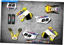 Graphics decal kit スズキRMX 250S 1996 2001フルカスタムステッカーキットオージープライドスタイルデカール Suzuki RMX 250S 1996 2001 Full custom sticker kit AUSSIE PRIDE Style decals