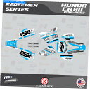 Graphics decal kit ホンダCRのグラフィックキット80 1998-2003 CR80 Redeemer-Sky-Blue Graphics Kit for Honda CR 80 1998-2003 CR80 REDEEMER-Sky-BLue