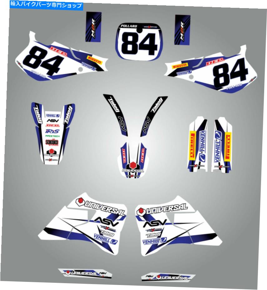 Graphics decal kit ʥ॰եåå - ȡ - ޥYZ 125 1993-1995ǥ /ƥå Full Custom Graphic Kit - STORM - Yamaha YZ 125 1993 - 1995 decal / stickers