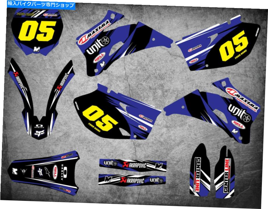 Graphics decal kit ヤマハYZF 250 2008ディガースタイルのステッカーに合うカスタムグラフィックスフルキット Custom Graphics Full Kit to Fit Yamaha YZF 250 2008 DIGGER STYLE stickers