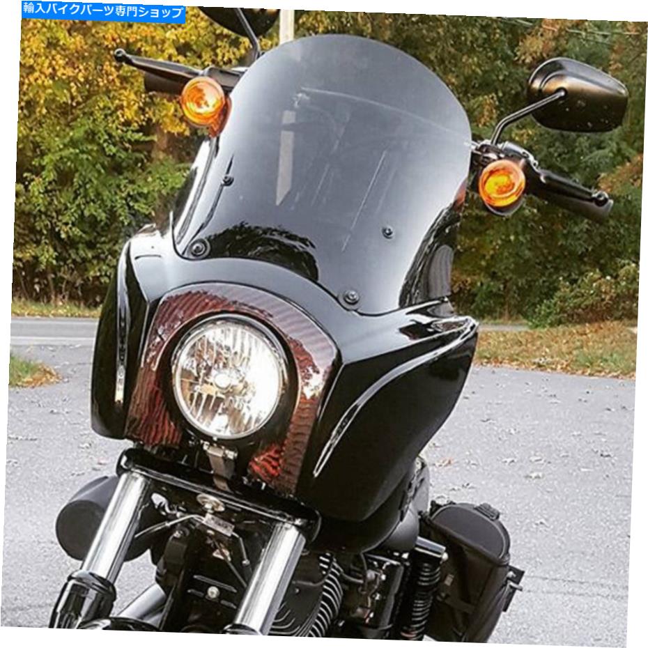 Graphics decal kitFairings ハーレーダイナローライダーFXDL FXRアッパーフェアリングw/ 15 ''フロントガラスのフロントガラス For Harley Dyna Low Rider FXDL FXR Upper Fairing w/ 15'' Windshield Windscreen(2)