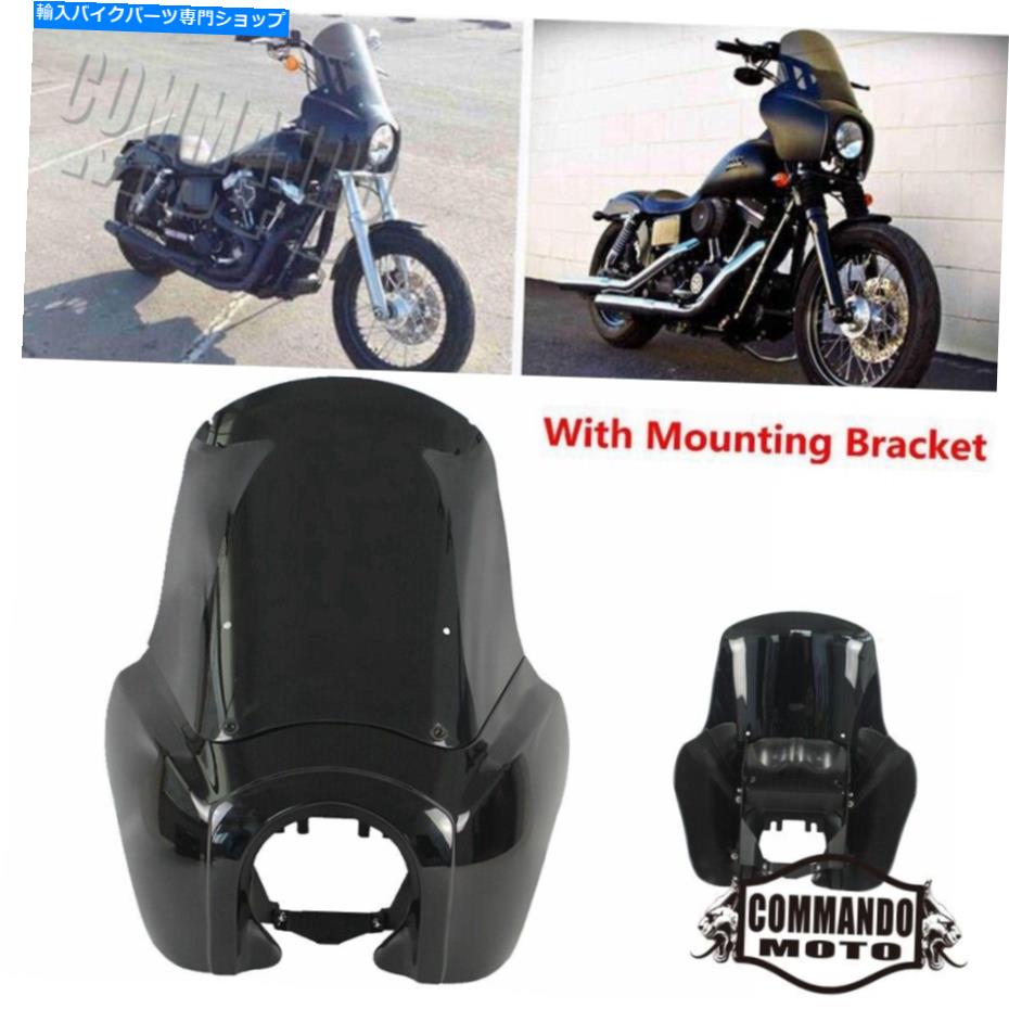 Graphics decal kitFairings ϡ졼ȥ꡼ȥܥFXBB S 107 114 FXLR 2018-2022Υեȥեդեȥե Front Fairing w/ Windshield For Harley Street Bob FXBB S 107 114 FXLR 2018-2022