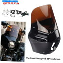 Fairings クラブスタイルフロントフェアリングマスクハーレーダイナワイドグライドFXDWG FXDBのためのフロントガラス Club Style Front Fairing Mask Windshield For Harley Dyna Wide Glide FXDWG FXDB