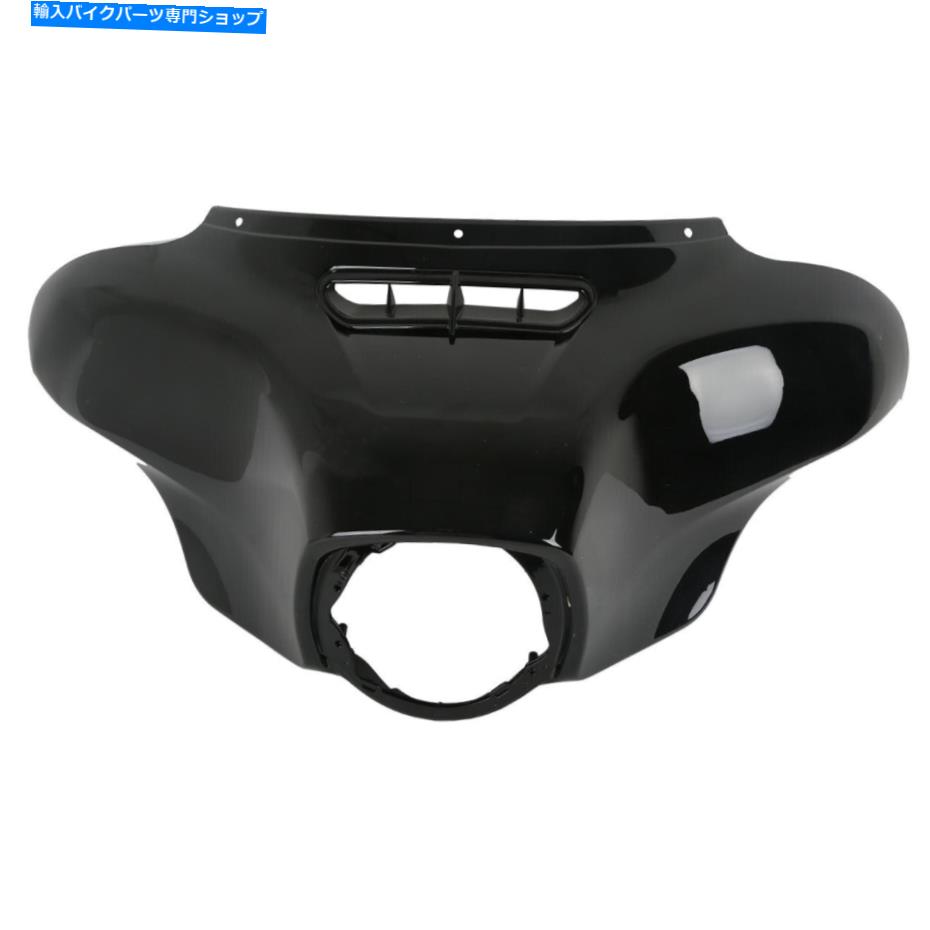 Fairings ハーレーCVOストリートエレクトラグライド14-Up Vivid Blackに適した外側のバットウィングフ..