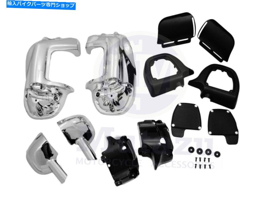 Fairings ムタズ・クロム・ロー・ベント・フェアリングはハーレー・ロード・キング・ストリート・エレ..