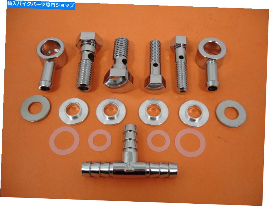 Carburetor ブリーザーキットクランクケースヘッドベントエアクリーナーキャブレターハーレーTフィッティングb/t xl BREATHER KIT CRANKCASE HEAD VENT AIR CLEANER CARBURETOR HARLEY T FITTING B/T XL