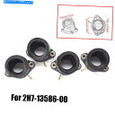 Carburetor ヤマハXS1100G XJ1100J 2H7-13586-00の炭水化物ホルダー吸気マニホールドブーツ Carb Holder Intak...