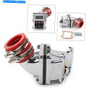 Carburetor ホンダディオ50 17 18 27 28期間キャブレター吸気インターフェイスバルブオレンジ For Honda DIO 50 17 18 ...