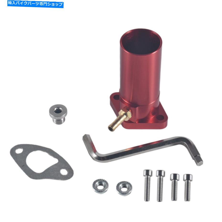Carburetor MikuniキャブレターのVM24赤取り込みパイプ196 212CC GX200 CT200 PWK24 GO KART VM24 Red Intake pipe for Mikuni Carburetor 196 212cc GX200 CT200 pwk24 Go Kart