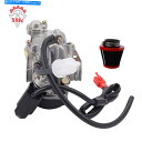 Carburetor 50cc gy6スクーターモペットキャブレター&フィルターロケタJcl taotaobaja 20mmゲーター50 50cc GY6 Sc...